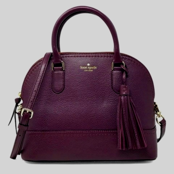 kate spade Handbags - Kate Spade McCall Street Carli Deep Plum Purse!